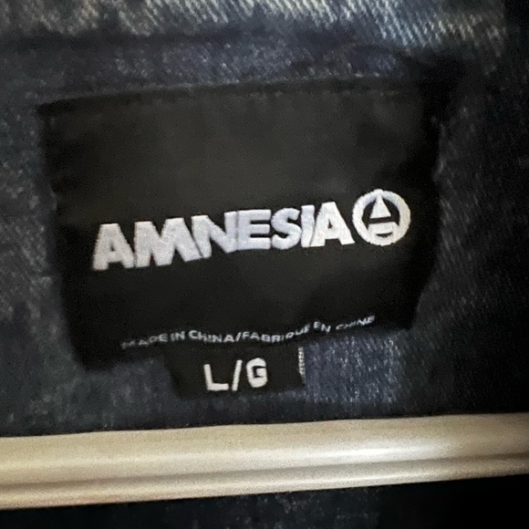 Amnesia Jean jacket unisex. - Picture 3 of 3